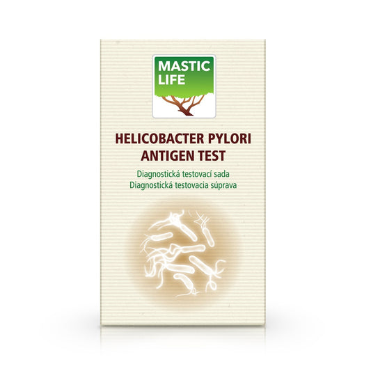 Nové balení: domácí test na Helicobacter pylori