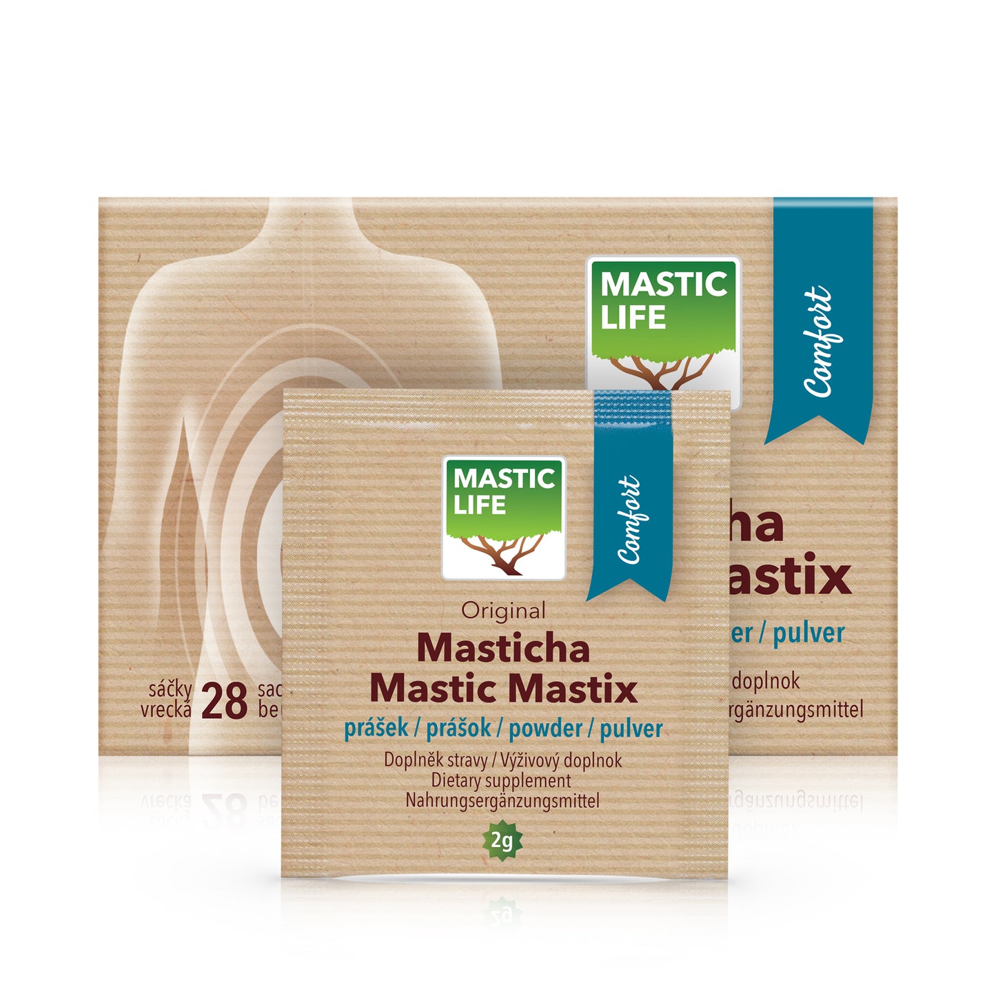 Masticha Comfort (28 sáčků) Masticlife