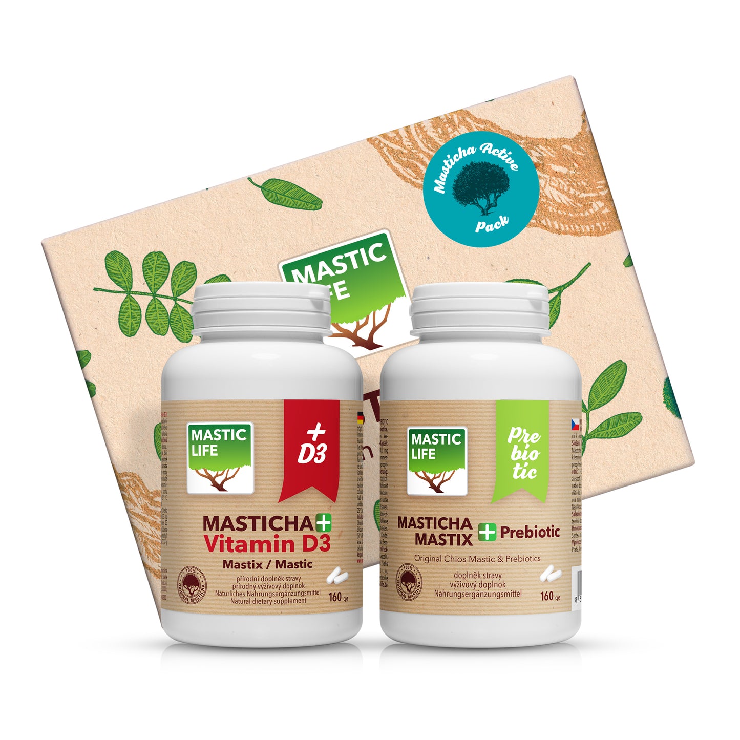 Masticha ACTIVE Pack (320 kapslí) Masticlife