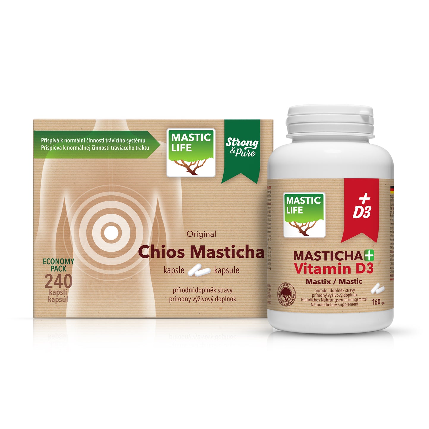 Masticha PLUS Pack (400 kapslí) Masticlife