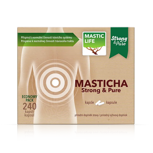 Masticha Strong&Pure Economy Pack (240 kapslí)