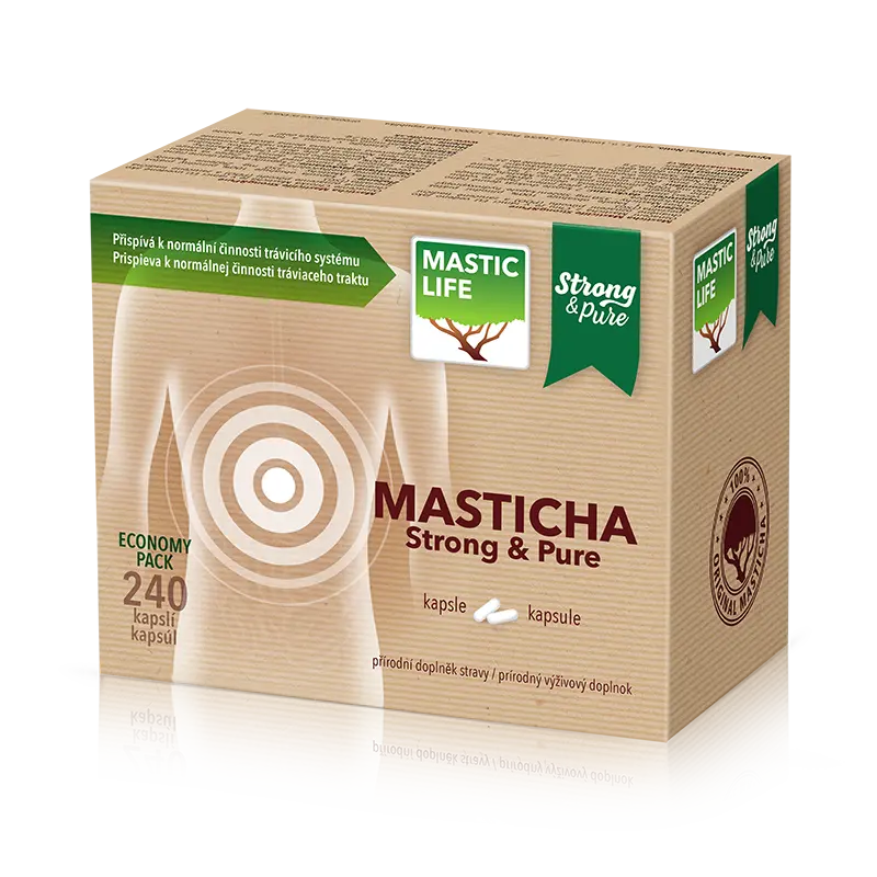 Masticha Strong&Pure Economy Pack (240 kapslí) Masticlife