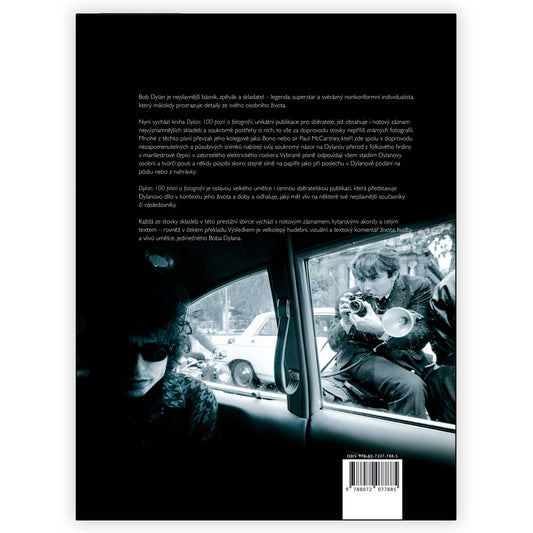 Bob Dylan 100 písní a fotografií - zadní strana