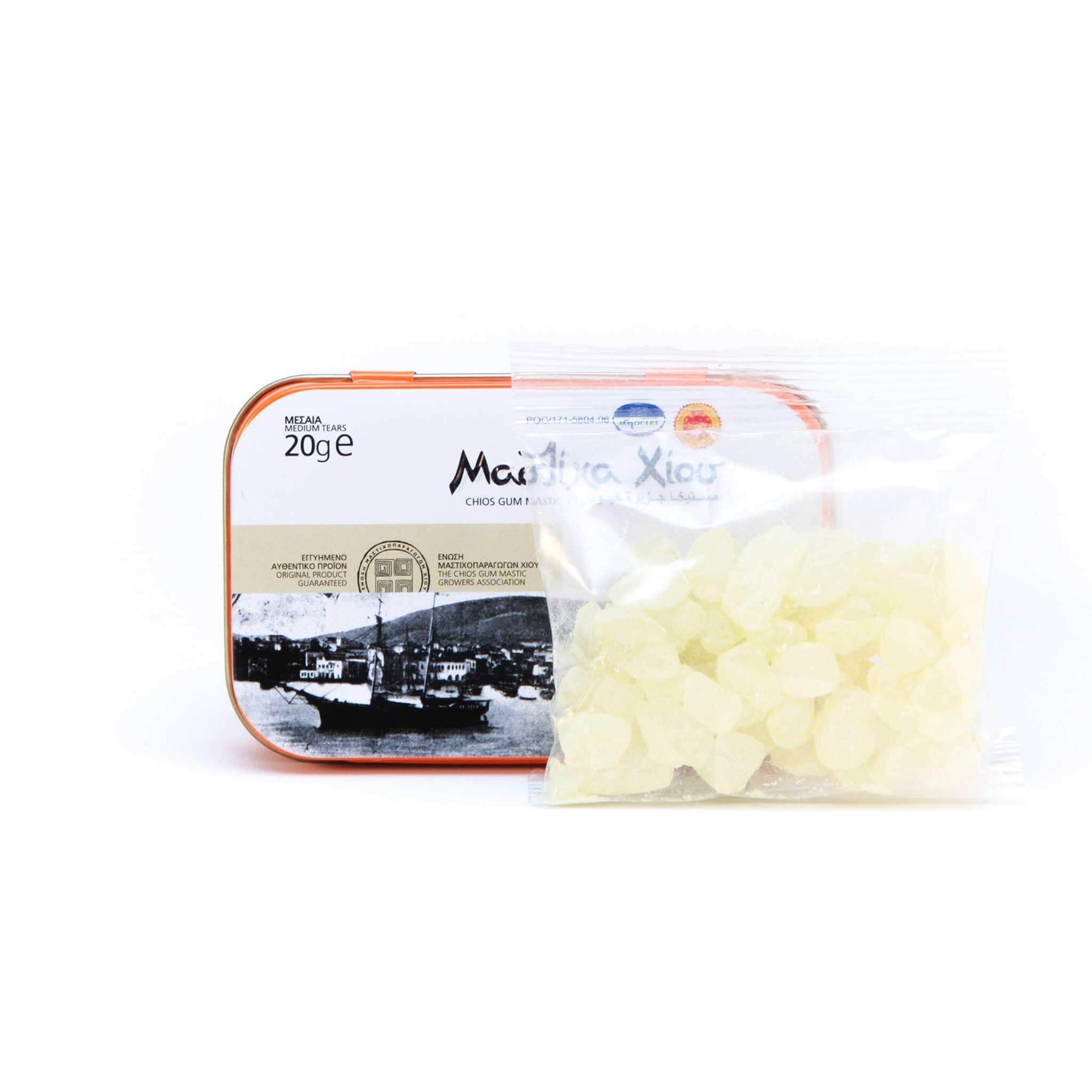 Masticha Slzy, střední krystaly, box (10 x 20 g)