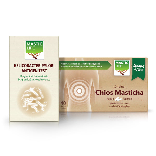 Helicobacter pylori test + Masticha sada