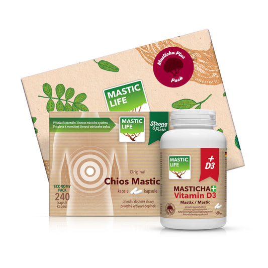 Masticha Plus Pack (400 kapslí) Masticlife