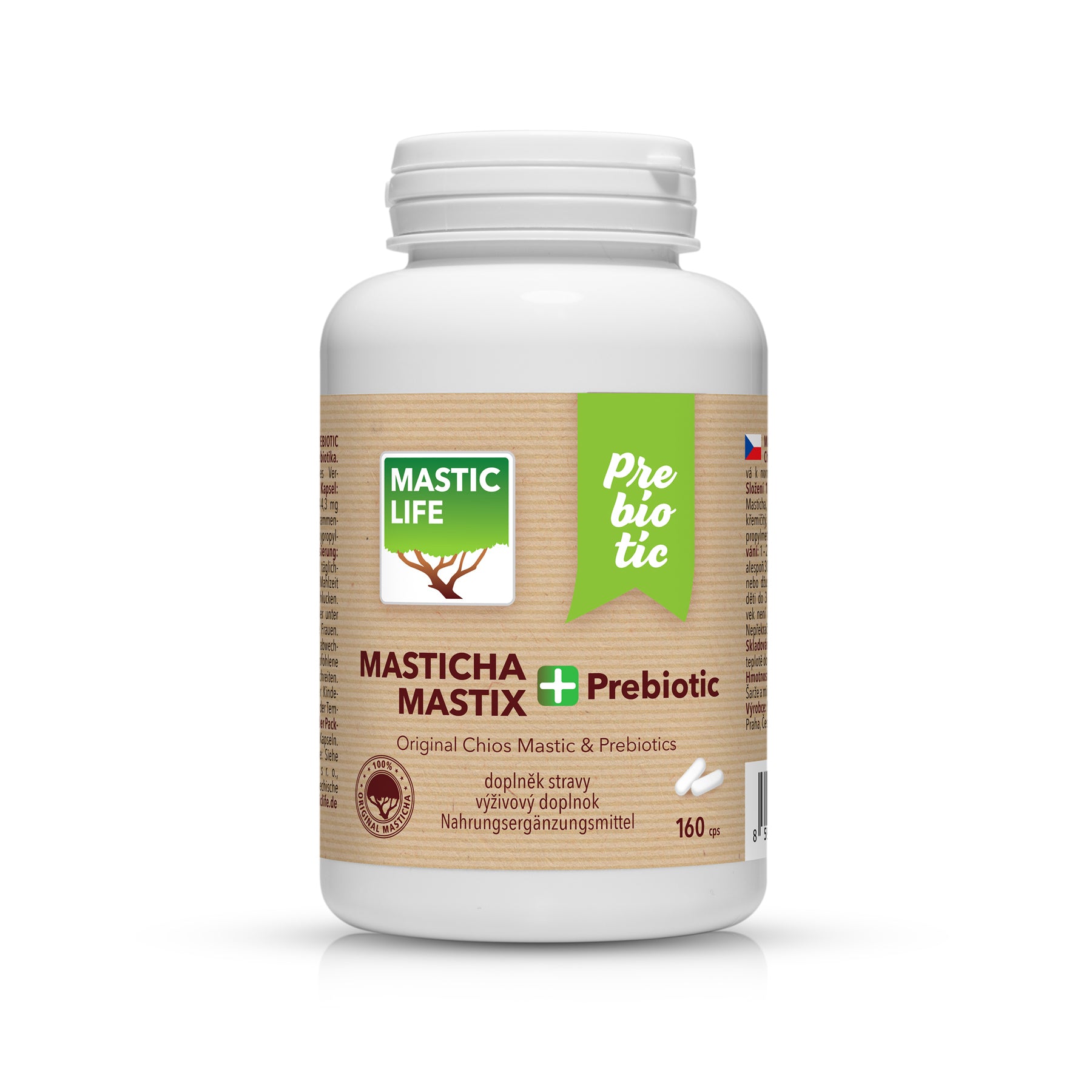 Masticha+ Prebiotic (160 kapslí) Masticlife