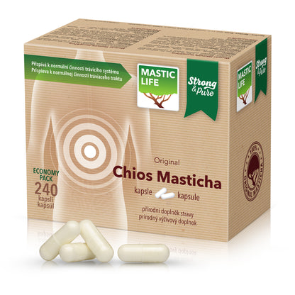 Masticha Strong&Pure Economy Pack (240 kapslí) Masticlife