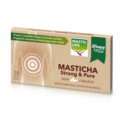 Masticha Strong&Pure Mini Pack (20 kapslí) Masticlife