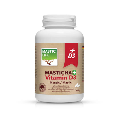 Masticha+ Vitamin D3 (160 kapslí) Masticlife