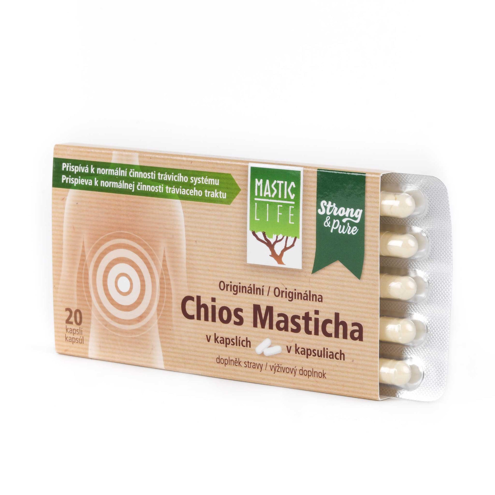 Masticha original, čistá a účinná - Masticlife Strong&Pure Mini Pack